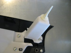 08 Infiniti G37 LH Driver Quarter Trim Panel  R14401