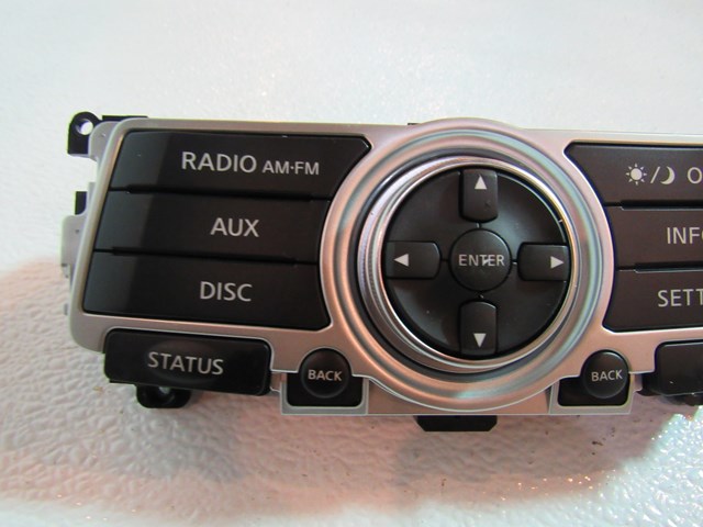 08 Infiniti G37 Coupe Display Screen Radio Controls 28395 JK60B -R14437