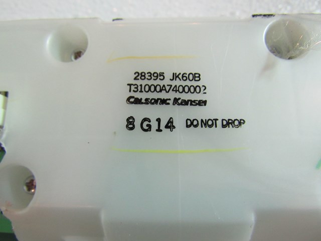 08 Infiniti G37 Coupe Display Screen Radio Controls 28395 JK60B -R14437