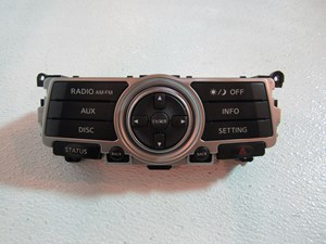 08 Infiniti G37 Coupe Display Screen Radio Controls 28395 JK60B -R14437
