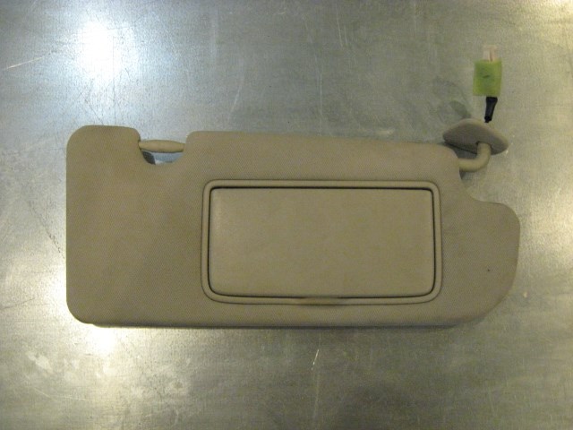 08 Infiniti G37 RH Passenger Sun Visor  R14455