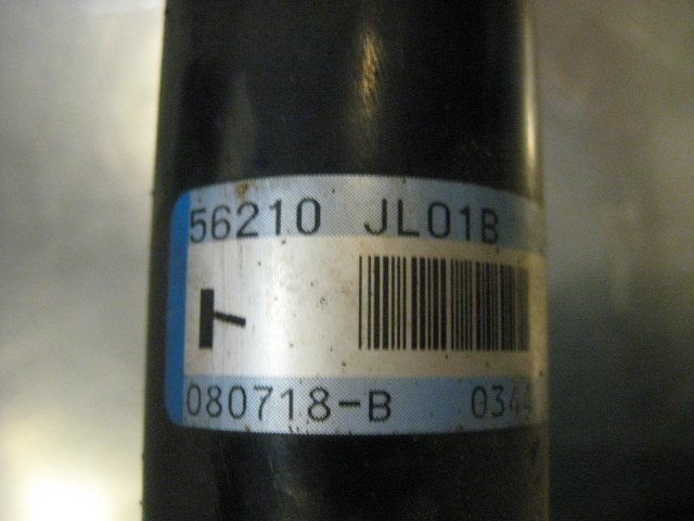2008 Infiniti G37 Coupe Rear LH RH Strut Shock Absorber OEM 56210 JL01B R14540
