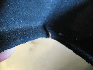 08 Nissan 350Z Rear LH Hatch Carpet Trim  R14730