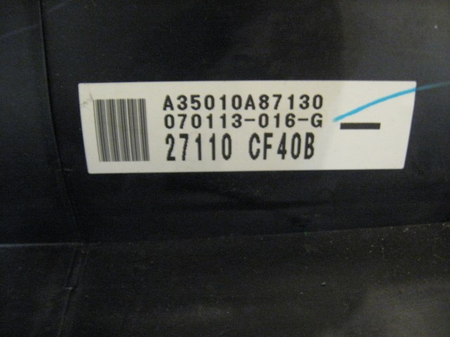 07 Nissan 350Z Heater Core Assembly 27110 CF40B R18405