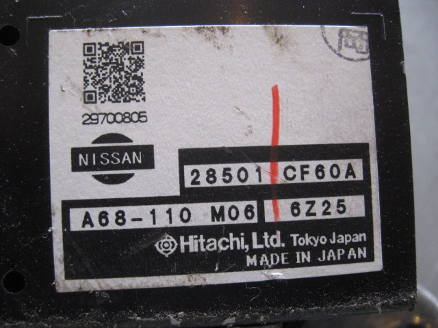 07 Nissan 350Z Power Steering Control Module 28501 CF60A R18449