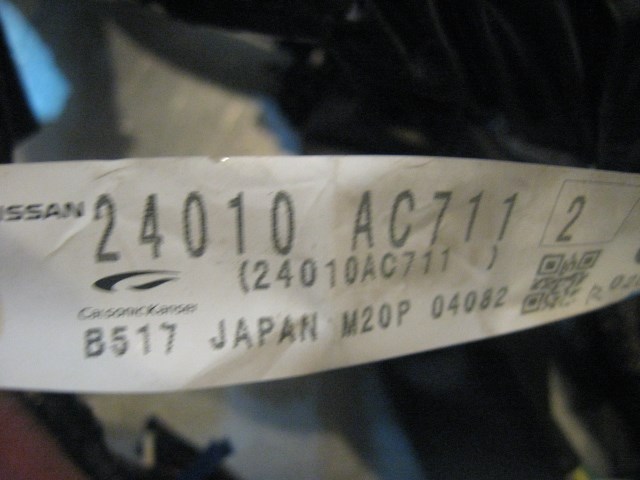 05 Infiniti G35 Dash Wiring Harness 24010 AC711 R18591