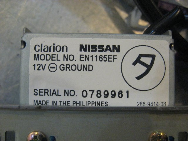 05 Infiniti G35 Sedan Rear Antenna Module EN1165EF R18658