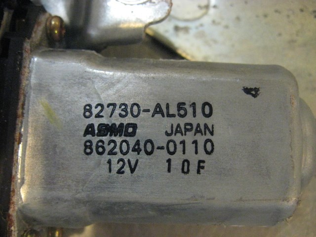 05 Infiniti G35 Rear RH Window Motor Regulator 82730 AL510 R18750