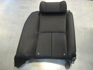 05 Infiniti G35 Rear RH Black Leather Seat Back  R18775