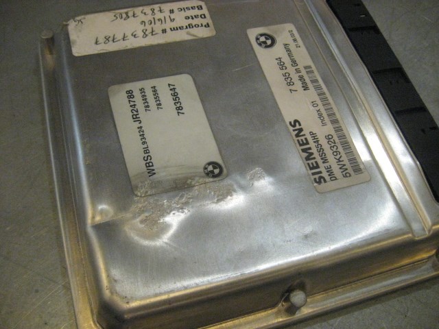 04 BMW M3 Engine Control Unit ECU DME MSS54HP R19287