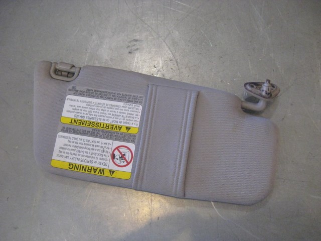 02 Subaru IMPREZA LH Driver Sun Visor  R19387