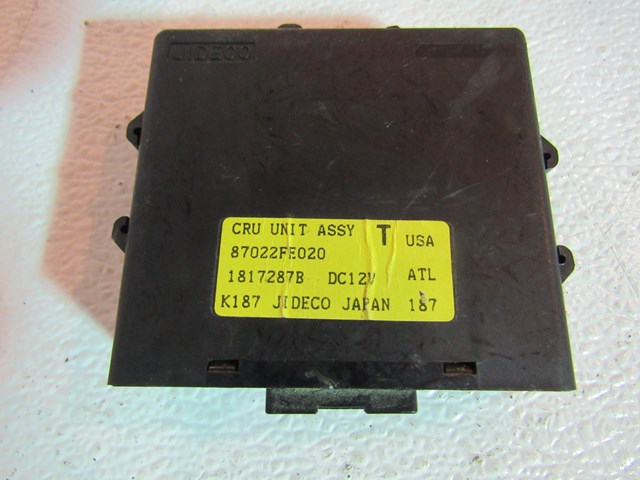 02 Subaru IMPREZA WRX Cruise Control Unit Module 87022FE020 R19507