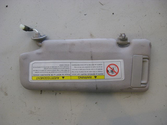 06 Nissan 350Z RH Sun Visor  R7058