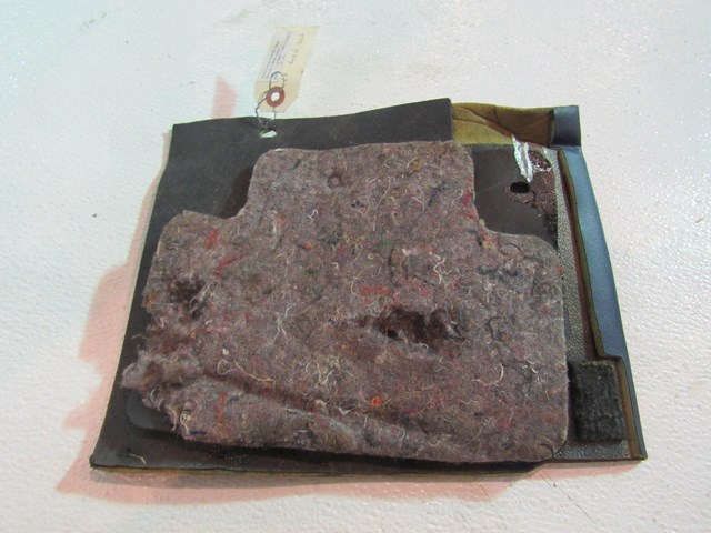 00 Honda S2000 Blue Leather Pad Behind LH Seat  R7300