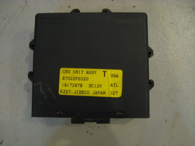 02 Subaru IMPREZA WRX Cruise Control Unit 87022 FE020 R7411
