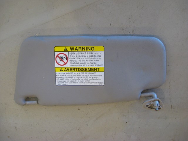 02 Subaru IMPREZA WRX Front LH Sun Visor  R7507