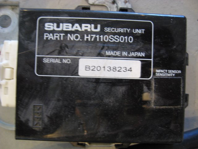 02 Subaru IMPREZA WRX Security Unit H7110SS010 R7512