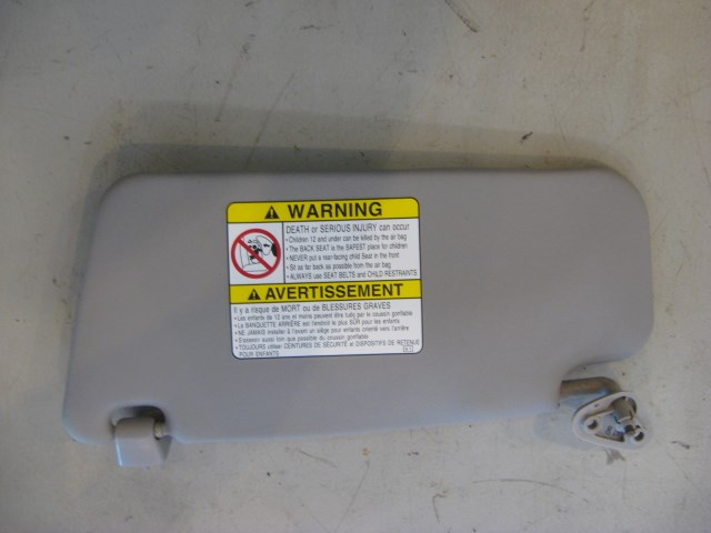 02 Subaru IMPREZA RS RH Sun Visor  R7687