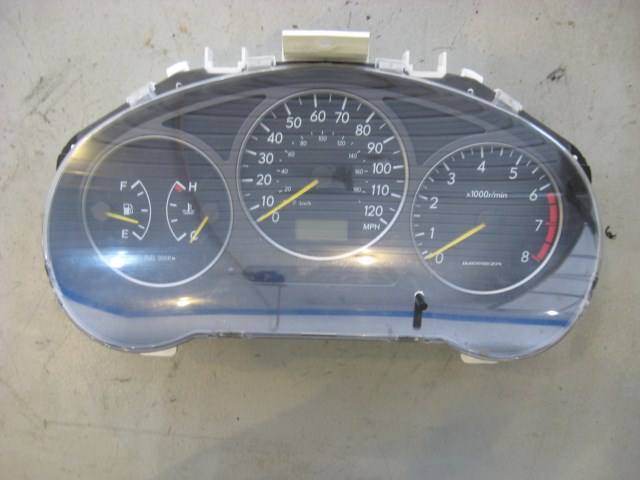 02 Subaru IMPREZA RS Manual Gauge Cluster  R7737
