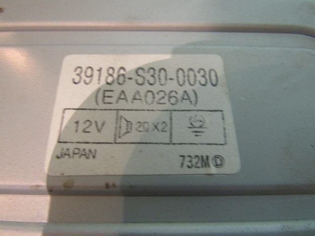 97 Honda PRELUDE Radio Rear Speaker Amplifier 39186 S30 0030 R8173