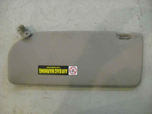 03 Acura RSX RH Passenger Sun Visor.  R8502