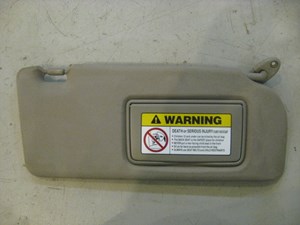 03 Acura RSX RH Passenger Sun Visor.  R8502