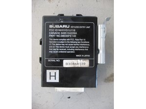 04 Subaru IMPREZA Keyless Entry Unit 88035FE140 R8582