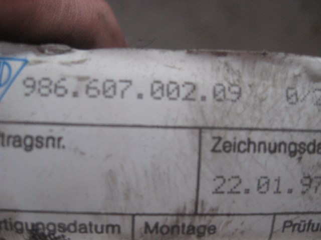 98 Porsche BOXSTER Engine Wiring Harness 98660700209 R8953