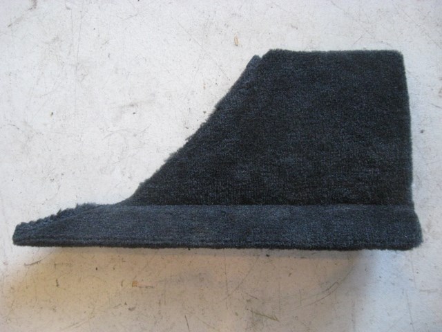 98 Porsche BOXSTER RH Console Carpet Finisher 99655211402 R8969
