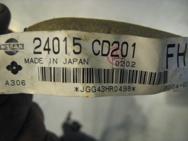 04 Nissan 350Z Rear Hatch Body Wiring Harness 24015 CD201 R15693