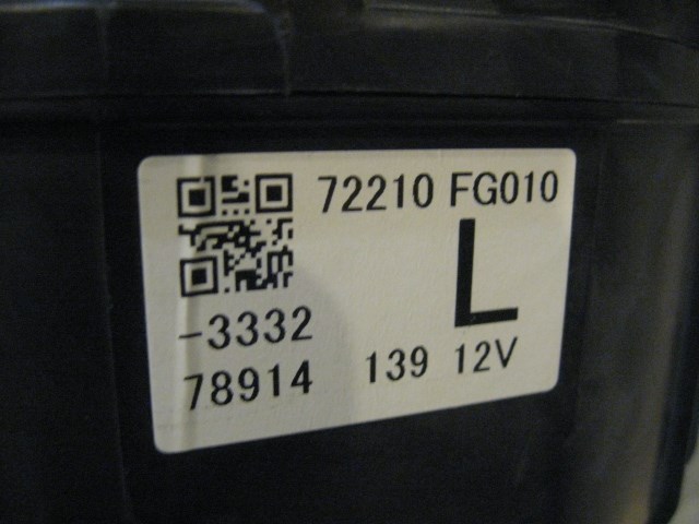 08 Subaru IMPREZA WRX STI Blower Motor HVAC Housing Assembly 72210FG010 R15899