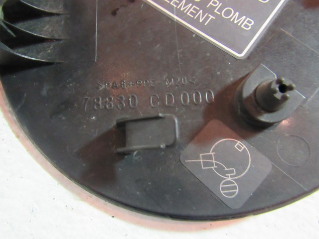 08 Nissan 350Z Black Fuel Door Lid  *See photos R15930 78830 CD000