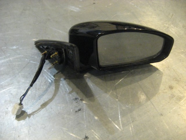 04 Infiniti G35 Coupe Super Black RH Side View Mirror  R16349