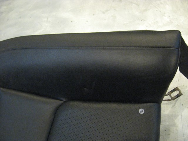06 Infiniti G35 Sedan Rear Driver Seat Back Black  R16638