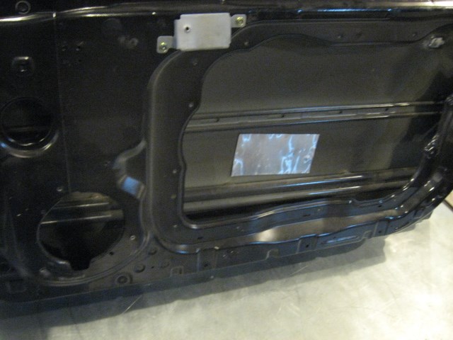 04 Infiniti G35 Coupe Super Black RH Door Shell  R16642