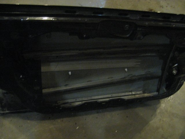 06 Infiniti G35 Super Black Front LH Door Shell  R16644