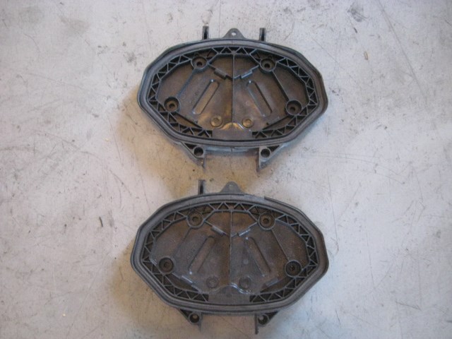 98 Porsche BOXSTER LH RH Headlight Bulb Access Cover PAIR  R9046