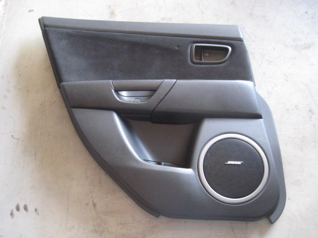 09 Mazda 3 Rear LH Driver Door Panel  R9147