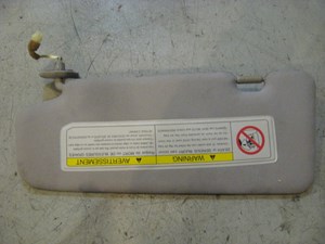 03 Nissan 350Z RH Passenger Sun Visor  R9701