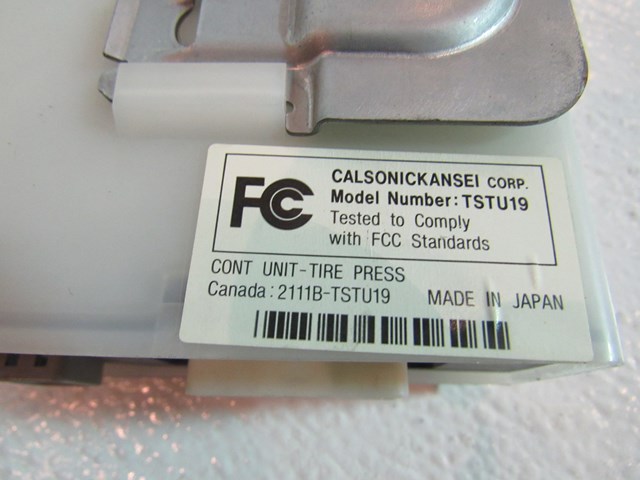 03 Nissan 350Z Tire Pressure Control Unit 40720 CE600 R9816