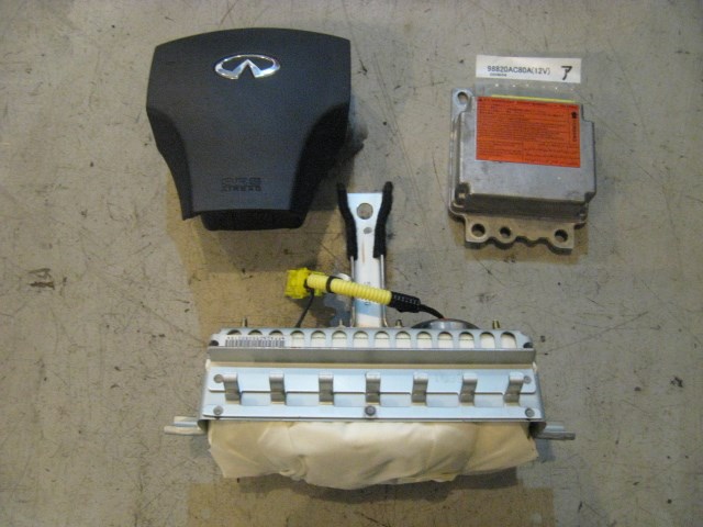 05 Infiniti G35 Air Bag Set 98820AC80A R10158