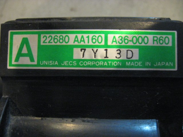 98 Subaru IMPREZA Mass Airflow Sensor  R10379