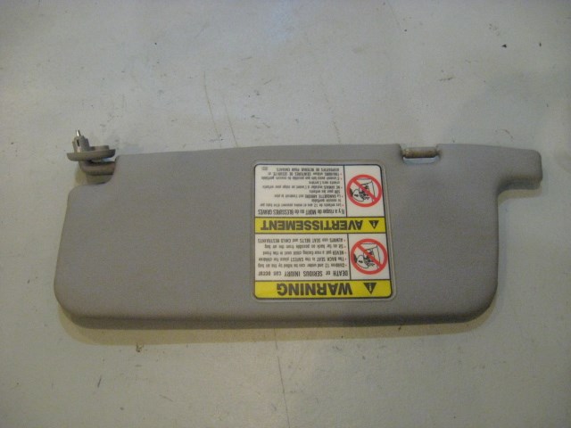 98 Subaru IMPREZA RH Passenger Sun Visor  R10589