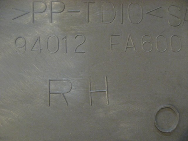 98 Subaru IMPREZA Wagon RH C Pillar Trim Panel 94012 FA600 R10621