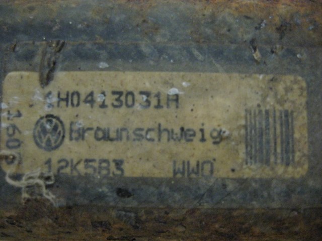 96 Volkswagen JETTA Front LH Strut Spring Assembly 1H0413031A R10994