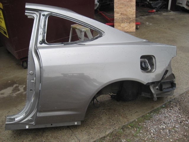 04 Acura RSX Rear LH Driver Quarter Panel Cut  R19666