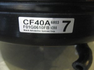 06 Nissan 350Z MT Base Brake Booster Assy  R19826