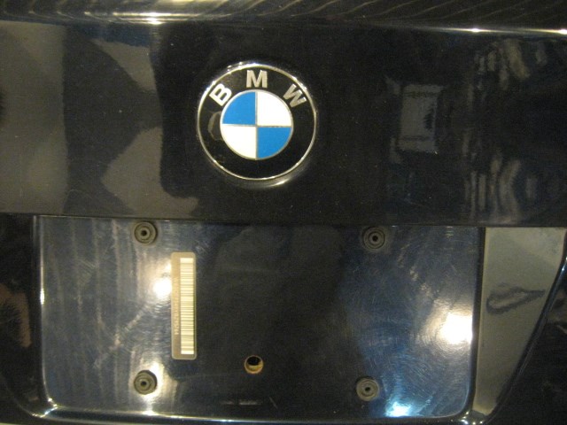 00 BMW M5 Dark Blue Trunk Lid - Lip Removed  R19910