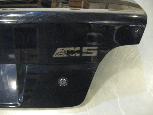 00 BMW M5 Dark Blue Trunk Lid - Lip Removed  R19910