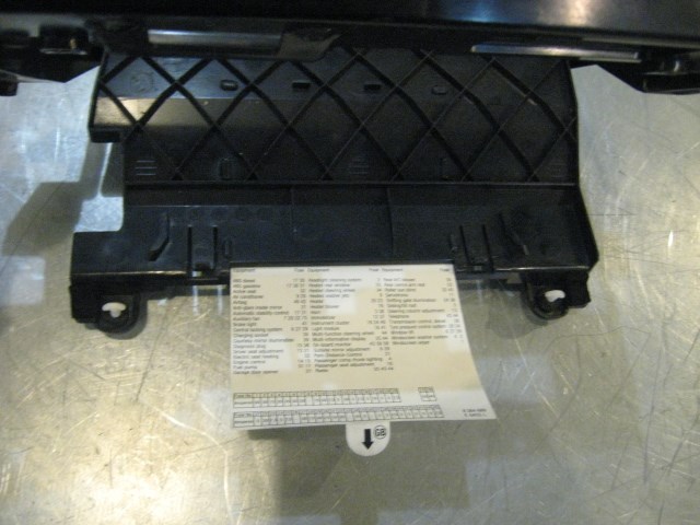 00 BMW M5 Lower Dash Fuse Box Cover 511681869139 R19930